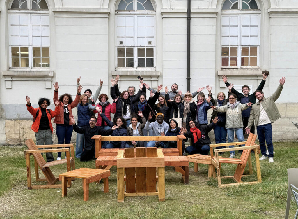 une journée d’intégration solidaire organisée par Lutila pour des collaborateurs d’entreprise